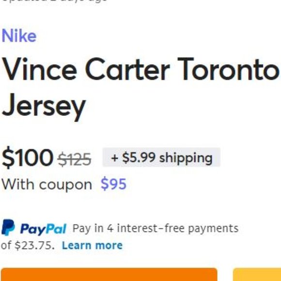 SOLD: NBA Official Nike Toronto Raptors Carter 44 Basketball Season Game Play - Picture 7 of 10